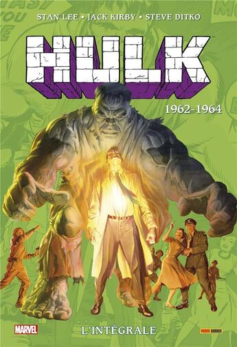 Couverture du livre « Hulk : Intégrale vol.1 : 1962-1964 » de Steve Ditko et Stan Lee et Jack Kirby aux éditions Panini