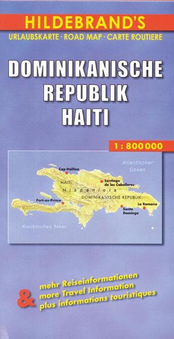 Couverture du livre « Republique dominicaine / haiti » de  aux éditions Hildebrand