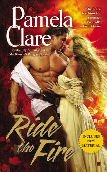 Couverture du livre « Ride the Fire » de Pamela Clare aux éditions Penguin Group Us