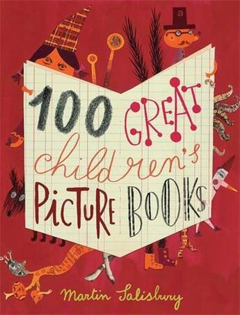 Couverture du livre « 100 great children's picturebooks » de Martin Salisbury aux éditions Laurence King