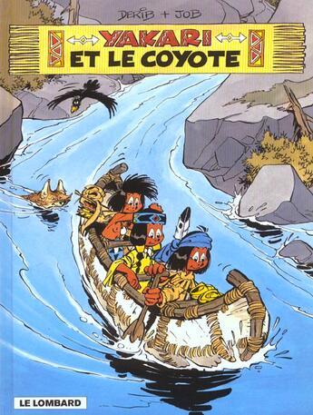 Couverture du livre « Yakari T.12 ; Yakari et le coyote » de Derib et Job aux éditions Lombard