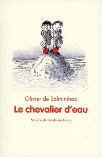 Couverture du livre « Le chevalier d'eau » de Solminihac/Salle aux éditions Ecole Des Loisirs