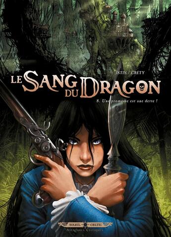 Couverture du livre « Le sang du dragon Tome 8 : une promesse est une dette ! » de Jean-Luc Istin et Stephane Crety aux éditions Soleil