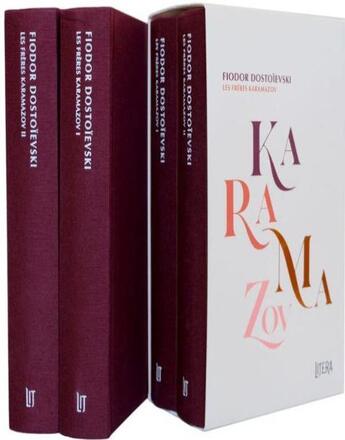 Couverture du livre « Les freres karamazov » de Dostoevskij F M. aux éditions Gallmeister