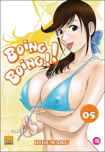 Couverture du livre « Boing boing Tome 5 » de Hidemaru aux éditions Taifu Comics