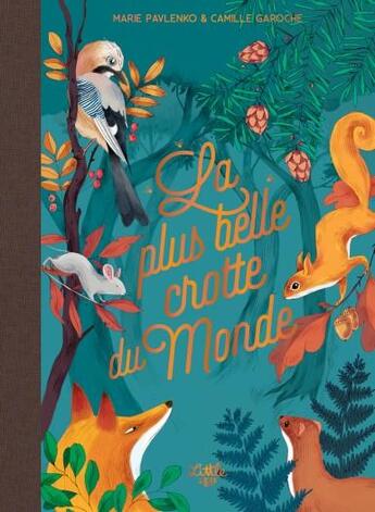 Couverture du livre « La plus belle crotte du monde » de Marie Pavlenko aux éditions Little Urban