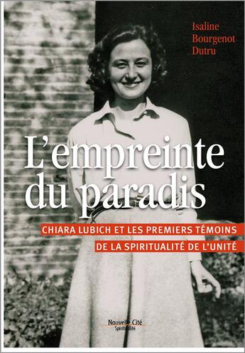 Couverture du livre « L'empreinte du Paradis » de Isaline Bourgenot Dutru aux éditions Nouvelle Cite