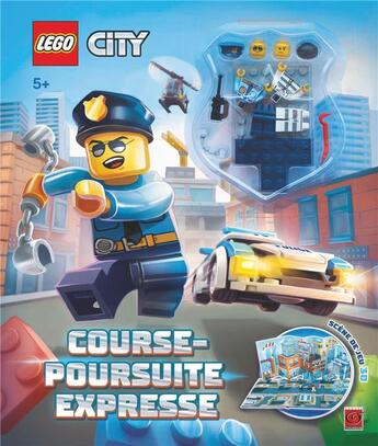 Couverture du livre « Lego city course poursuite expresse » de  aux éditions Carabas