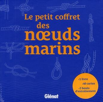 Couverture du livre « Le petit coffret des noeuds de marins » de  aux éditions Chasse-maree