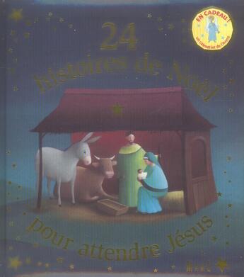 Couverture du livre « 24 histoires de Noël pour attendre Jésus » de  aux éditions Mame