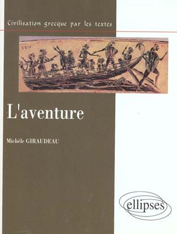 Couverture du livre « L'aventure » de Giraudeau aux éditions Ellipses Marketing