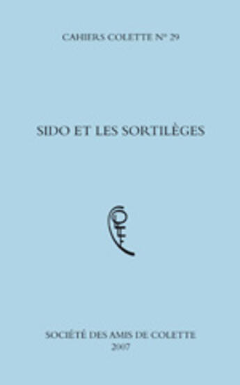 Couverture du livre « Sido et les sortileges » de  aux éditions Pu De Rennes