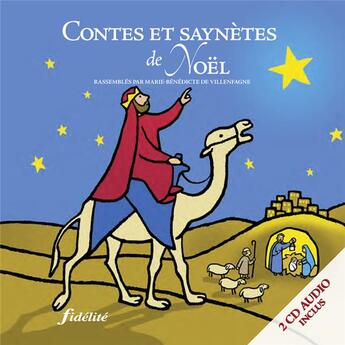 Couverture du livre « Contes de noel, avec cd audio » de  aux éditions Fidelite