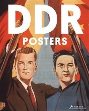 Couverture du livre « Ddr posters » de Heather David aux éditions Prestel