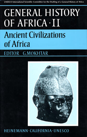 Couverture du livre « General history of africa t.2 ; ancient civilizations of africa » de G Mokhtar aux éditions Heinemann