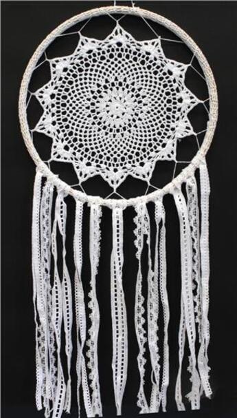 Couverture du livre « Dreamcatcher crochet et dentelle alaska - 30 cm » de  aux éditions Dg-exodif