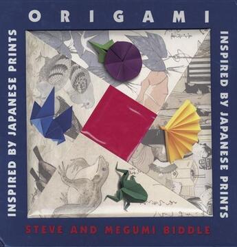 Couverture du livre « Origami (includes 48 sheets of origami paper) » de Steve Biddle aux éditions British Museum