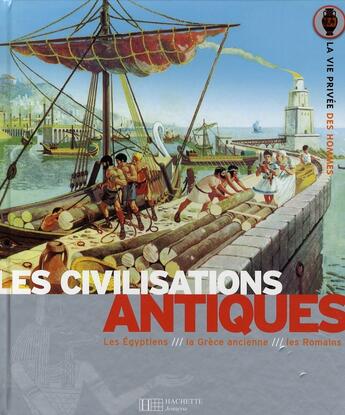 Couverture du livre « Les civilisations antiques » de Yves Cohat et P Miquel aux éditions Le Livre De Poche Jeunesse