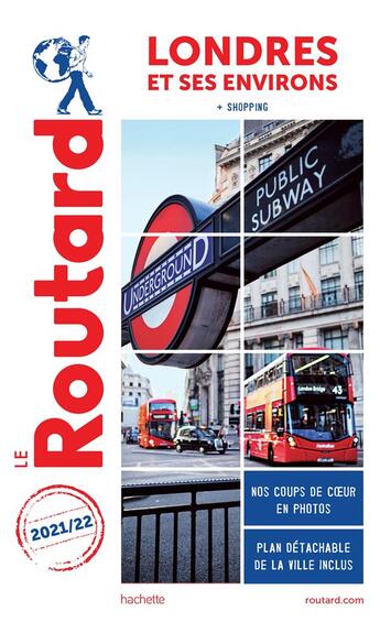 Couverture du livre « Guide du Routard ; Londres et ses environs ; + shopping (édition 2021/2022) » de Collectif Hachette aux éditions Hachette Tourisme