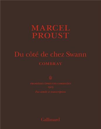 Couverture du livre « À la recherche du temps perdu t.1 ; du côté de chez Swann : Combray t.1 » de Marcel Proust aux éditions Gallimard