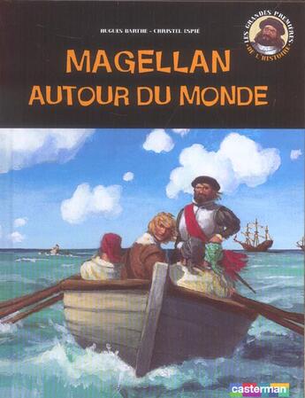 Couverture du livre « Magellan autour du monde » de Barthe/Espie aux éditions Casterman