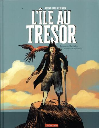 Couverture du livre « L'île au trésor » de Benjamin Bachelier et Aurelien D'Almeida aux éditions Casterman