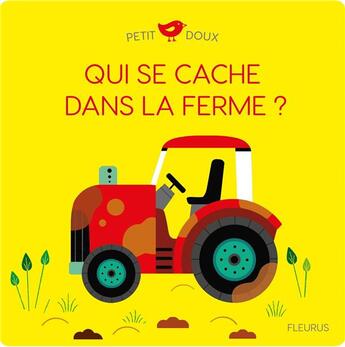 Couverture du livre « Qui se cache dans la ferme ? » de Lucie Brunelliere aux éditions Fleurus