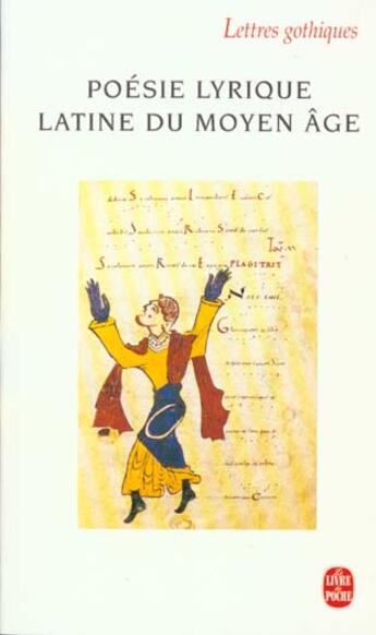 Couverture du livre « Poesie lyrique latine du moyen age » de Pascale Bourgain aux éditions Le Livre De Poche