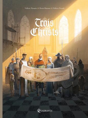 Couverture du livre « Trois Christs » de Valerie Mangin et Denis Bajram aux éditions Soleil