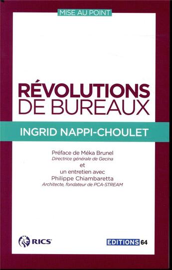 Couverture du livre « Révolutions de bureaux » de Ingrid Nappi-Choulet aux éditions Pc