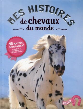 Couverture du livre « Mes plus belles histoires de chevaux du monde » de Christine Huet Gomez aux éditions Philippe Auzou