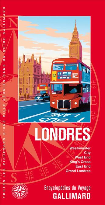 Couverture du livre « Londres : Westminster, British Museum, Buckingham Palace, Tate Gallery, tour de Londres » de Collectif Gallimard aux éditions Gallimard-loisirs