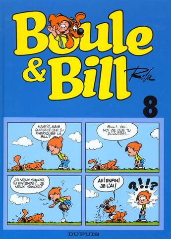 Couverture du livre « Boule & Bill Tome 8 » de Jean Roba aux éditions Dupuis