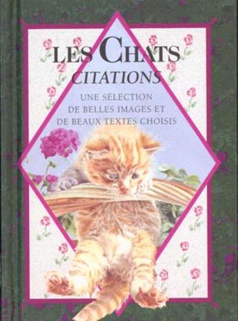 Couverture du livre « Chats, citations » de Exley H aux éditions Exley