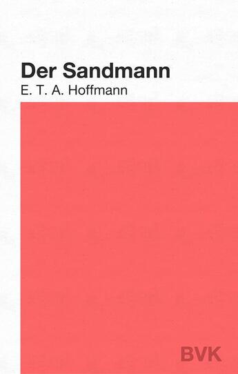 Couverture du livre « Der Sandmann » de E. T. A. Hoffmann aux éditions Epagine