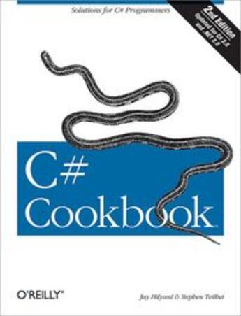 Couverture du livre « C# Cookbook » de Jay Hilyard aux éditions O Reilly