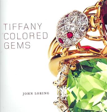 Couverture du livre « Tiffany colored gems » de John Loring aux éditions Abrams