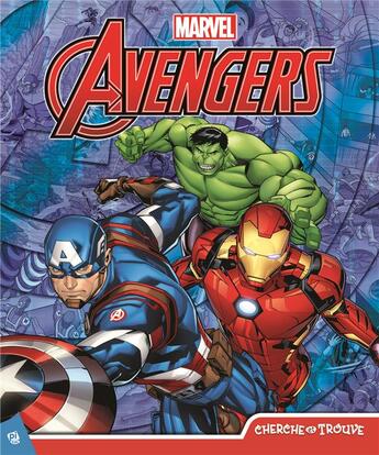 Couverture du livre « Avengers-cherhce et trouve » de  aux éditions Pi Kids