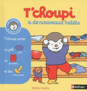 Couverture du livre « T'choupi et ses habits » de  aux éditions Nathan