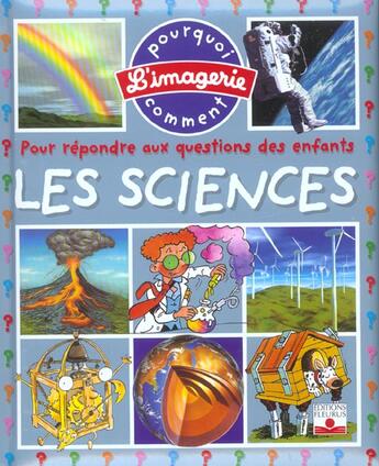 Couverture du livre « Les sciences » de Christine Sagnier aux éditions Fleurus