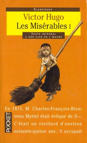 Couverture du livre « Les misérables t.1 » de Victor Hugo aux éditions Pocket