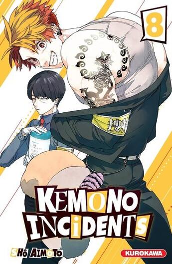 Couverture du livre « Kemono incidents Tome 8 » de Sho Aimoto aux éditions Kurokawa