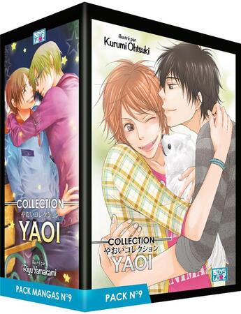 Couverture du livre « Coffret yaoi n°9 ; 5 tomes » de  aux éditions Boy's Love