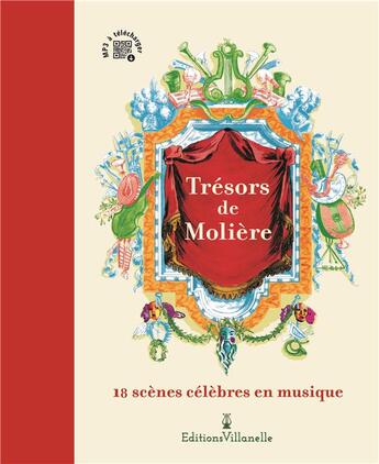 Couverture du livre « Trésors de Molière » de Marianne Vourch aux éditions Villanelle