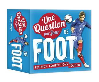 Couverture du livre « Une question de foot par jour (édition 2018) » de  aux éditions Hugo Image