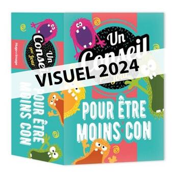 Couverture du livre « Mon calendrier Moins con ! (édition 2025) » de Nadia Ivanova aux éditions Hugo Image