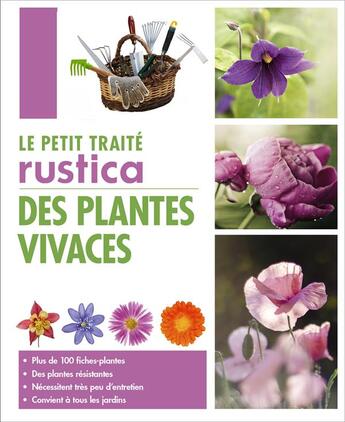 Couverture du livre « Le petit traité Rustica des plantes vivaces » de Michel Beauvais et Annie Lagueyrie-Kraps aux éditions Rustica