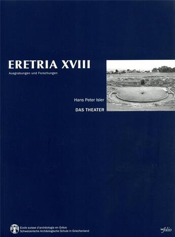 Couverture du livre « REVUE ERETRIA » de Isler Hans Peter aux éditions Infolio