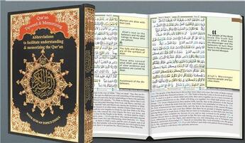 Couverture du livre « Saint Coran ; tajweed & mémorisation » de  aux éditions Dar Al-maarefah