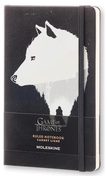 Couverture du livre « Game of thrones ; carnet grand format ligné » de  aux éditions Moleskine